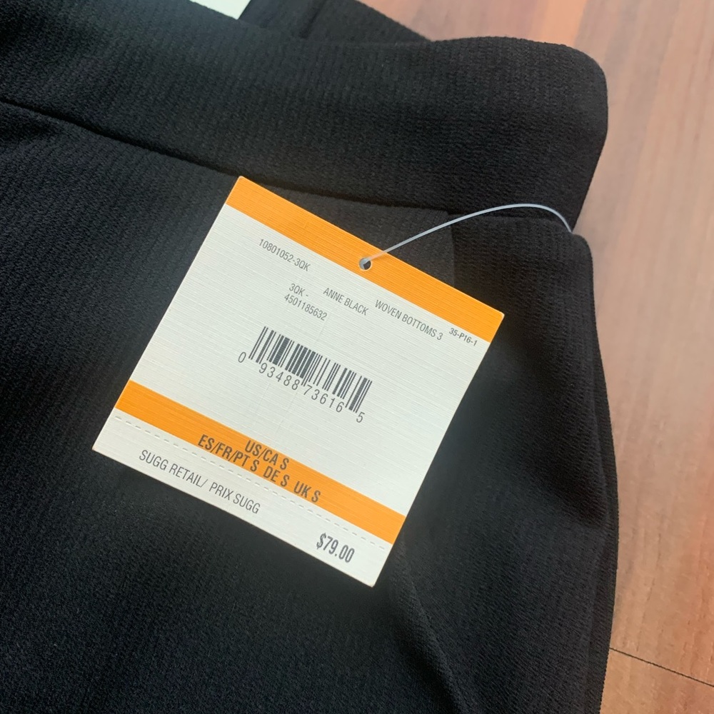 Brand New! Anne Klein Wipe leg crop pants. - Picture 6 of 7